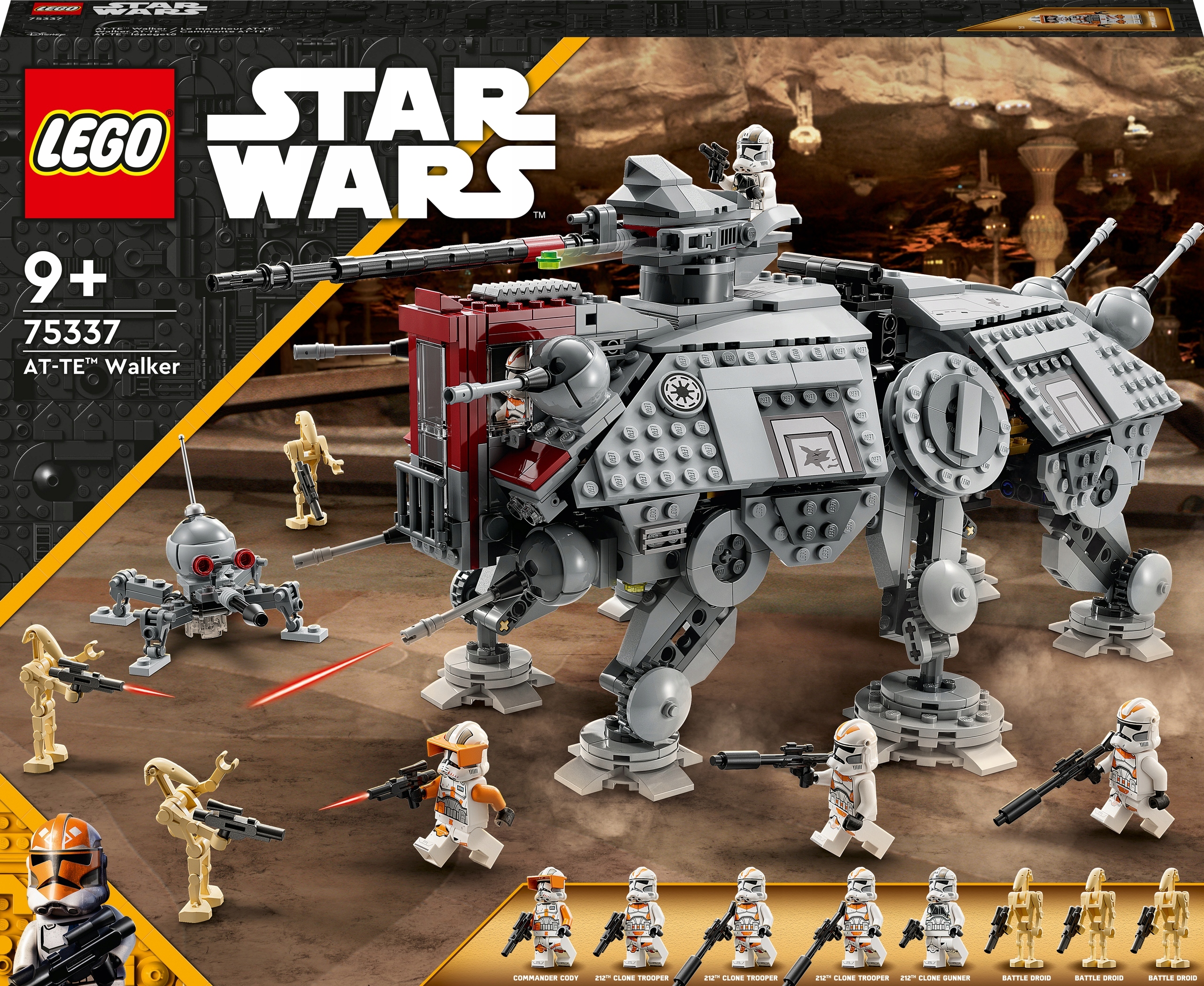

Lego Star Wars 75337 Maszyna krocząca At-te