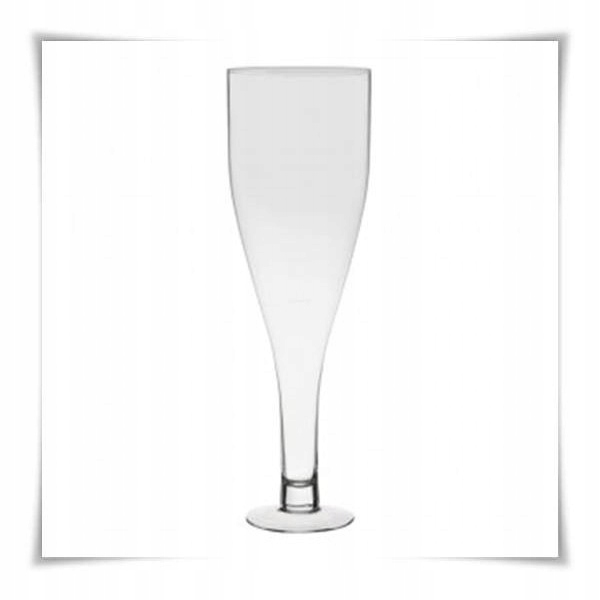 

Wazon stożek cylinder szklany świecznik szkło 80CM