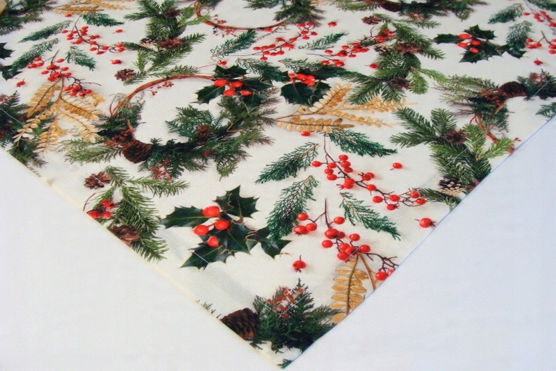 

bieżnik serweta świąteczna 40 cm x 160 cm