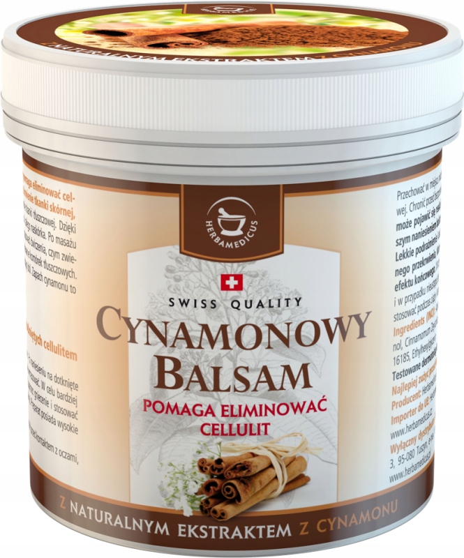 

Balsam cynamonowy anty cellulitis cellulit 250ml