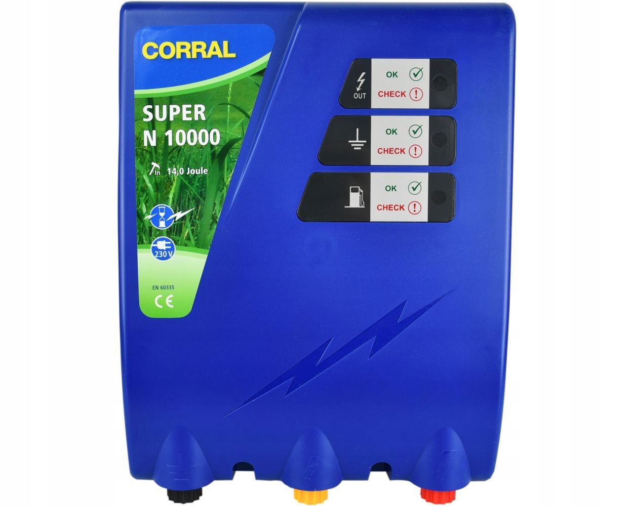Výkonný elektrizátor Coral N10000 pastuch 14 Juli