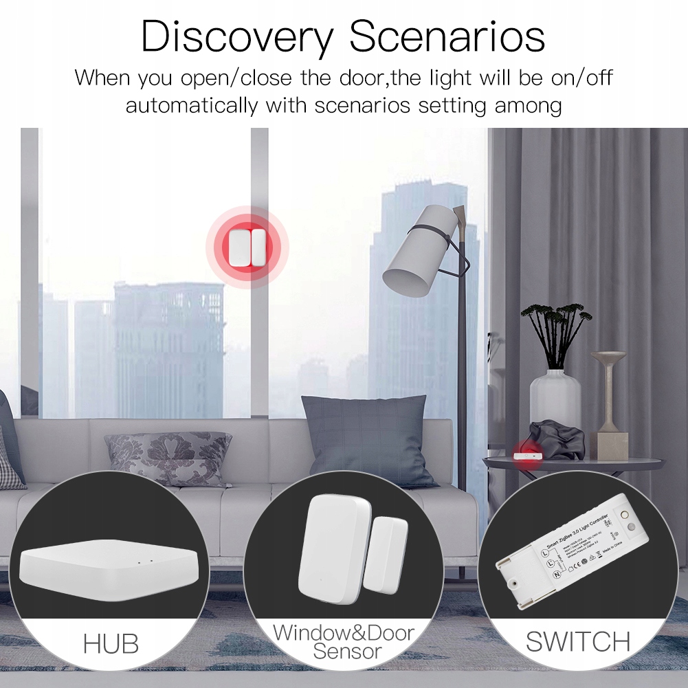 Tuya Zigbee Wired Smart Gateway Hub LAN bez BlueT Marka Arhatreya