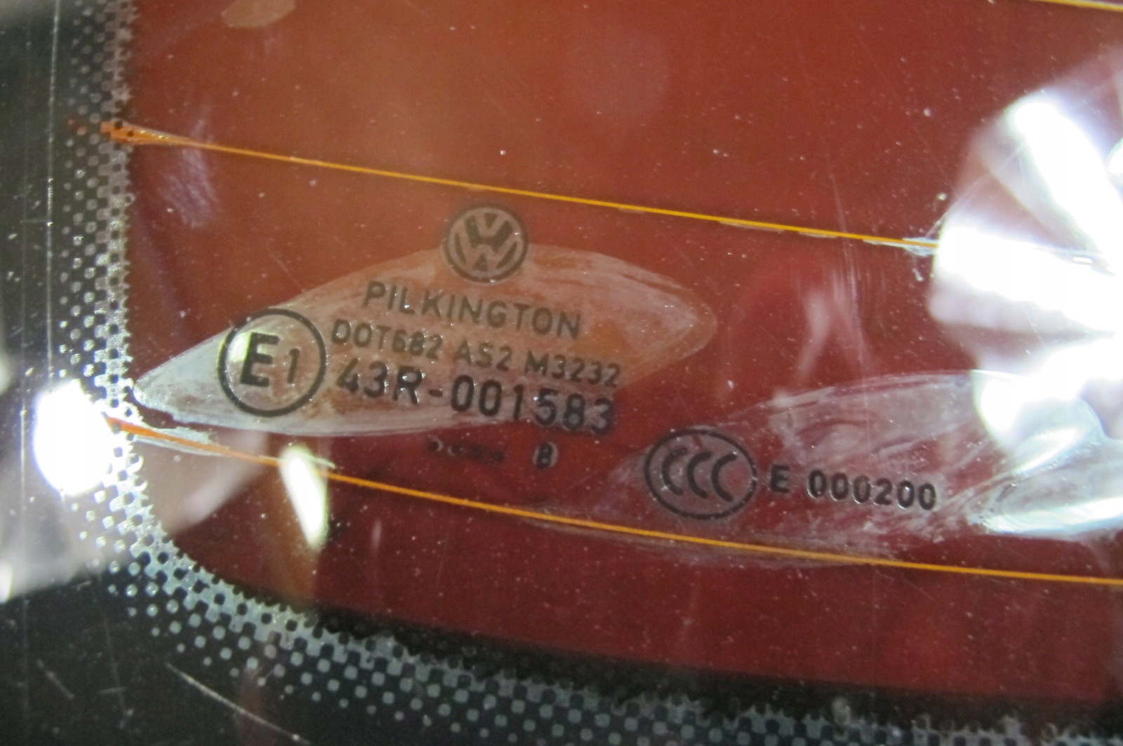 VW EOS 1F 06- ABLAK hátso DACHU SKLADANEGO 2008 ROK