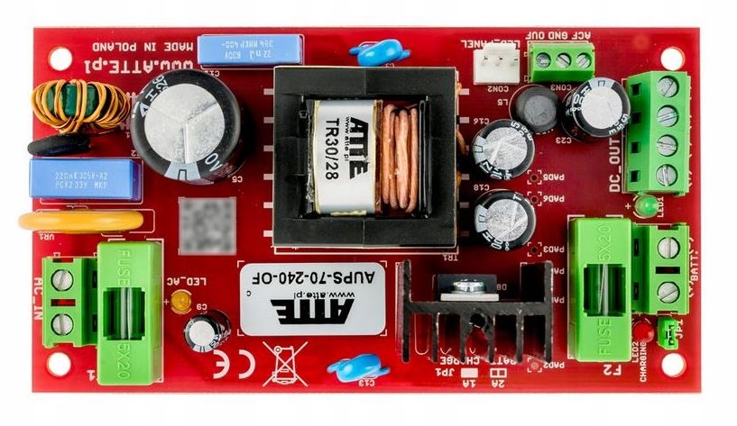 Impulzný Napájací Zdroj Atte Pre AUPS-70-240-OF 3A 24V