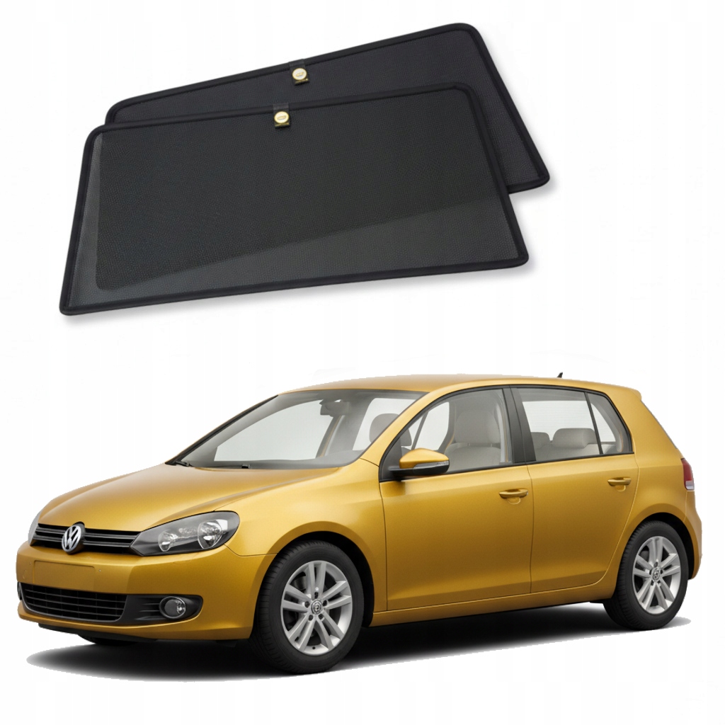 Dedikované záclony, přizpůsobené sluneční rolety Vw Golf 6 VI htb