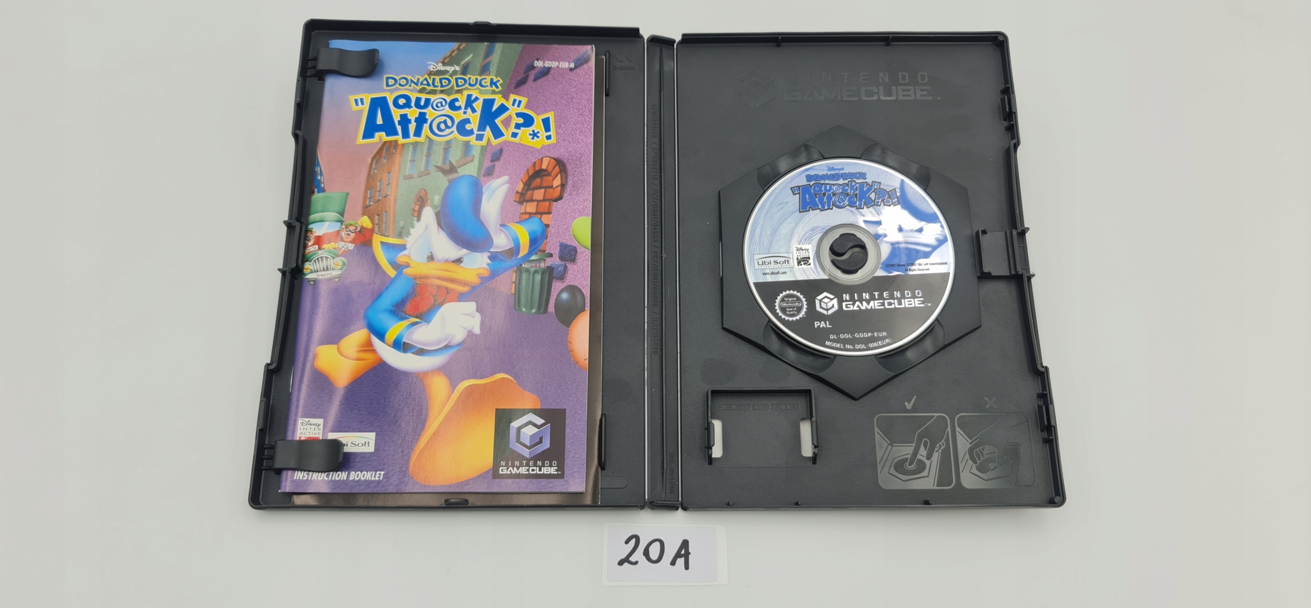 NINTENDO GAMECUBE DONALD DUCK QUACK ATTACK Platforma Nintendo GameCube
