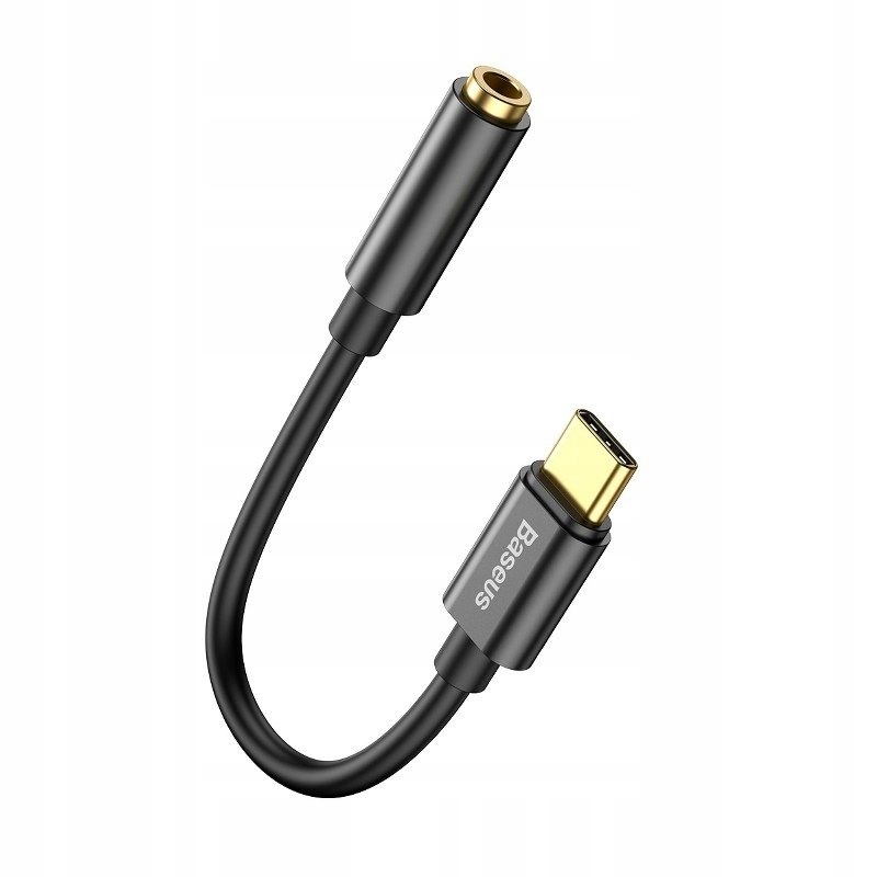 

Adapter Baseus przejściówka Usb-c Mini Jack 3,5 mm