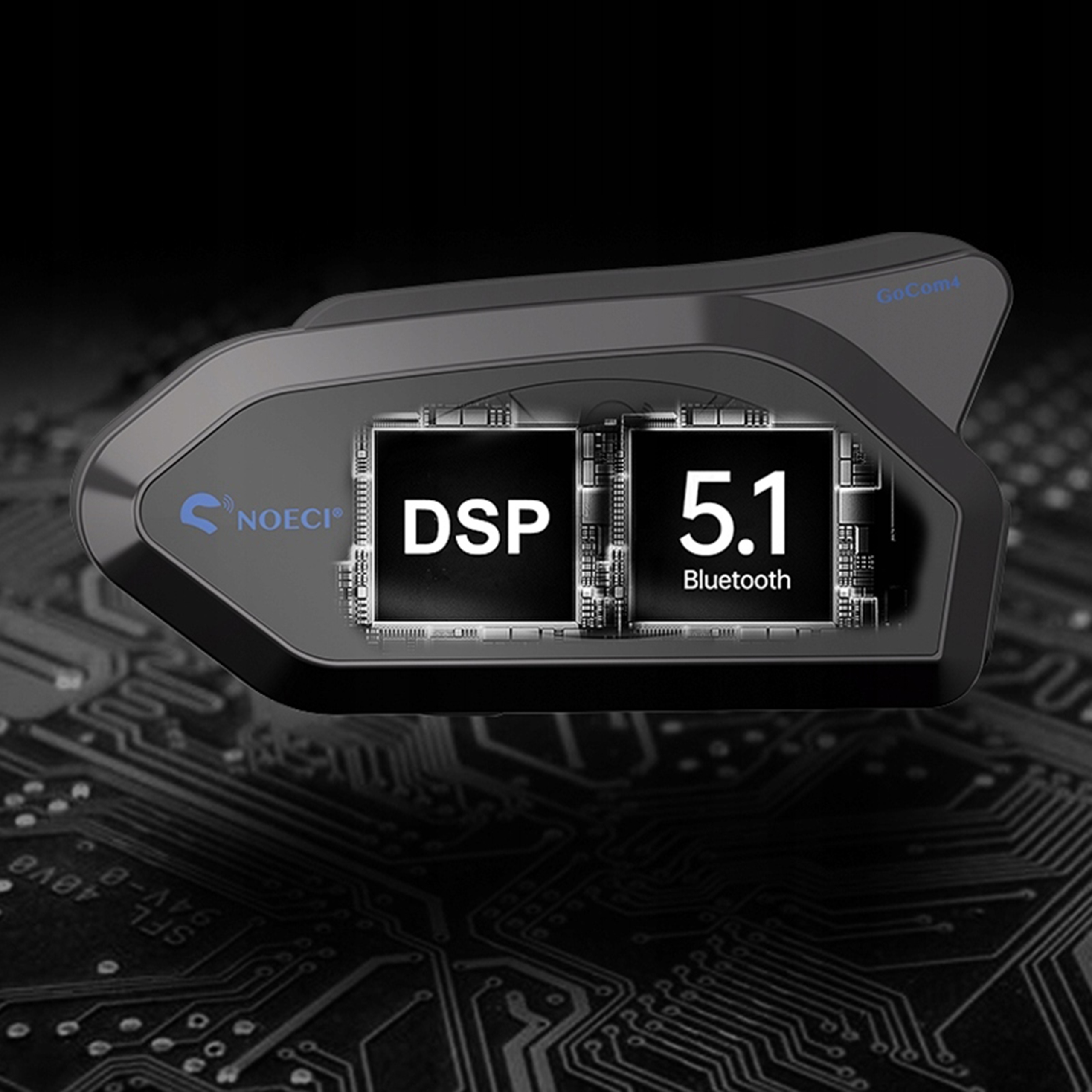 INTERKOM MOTOCYKLOWY BLUETOOTH GOCOM4 2 zestawy Model GOCOM4