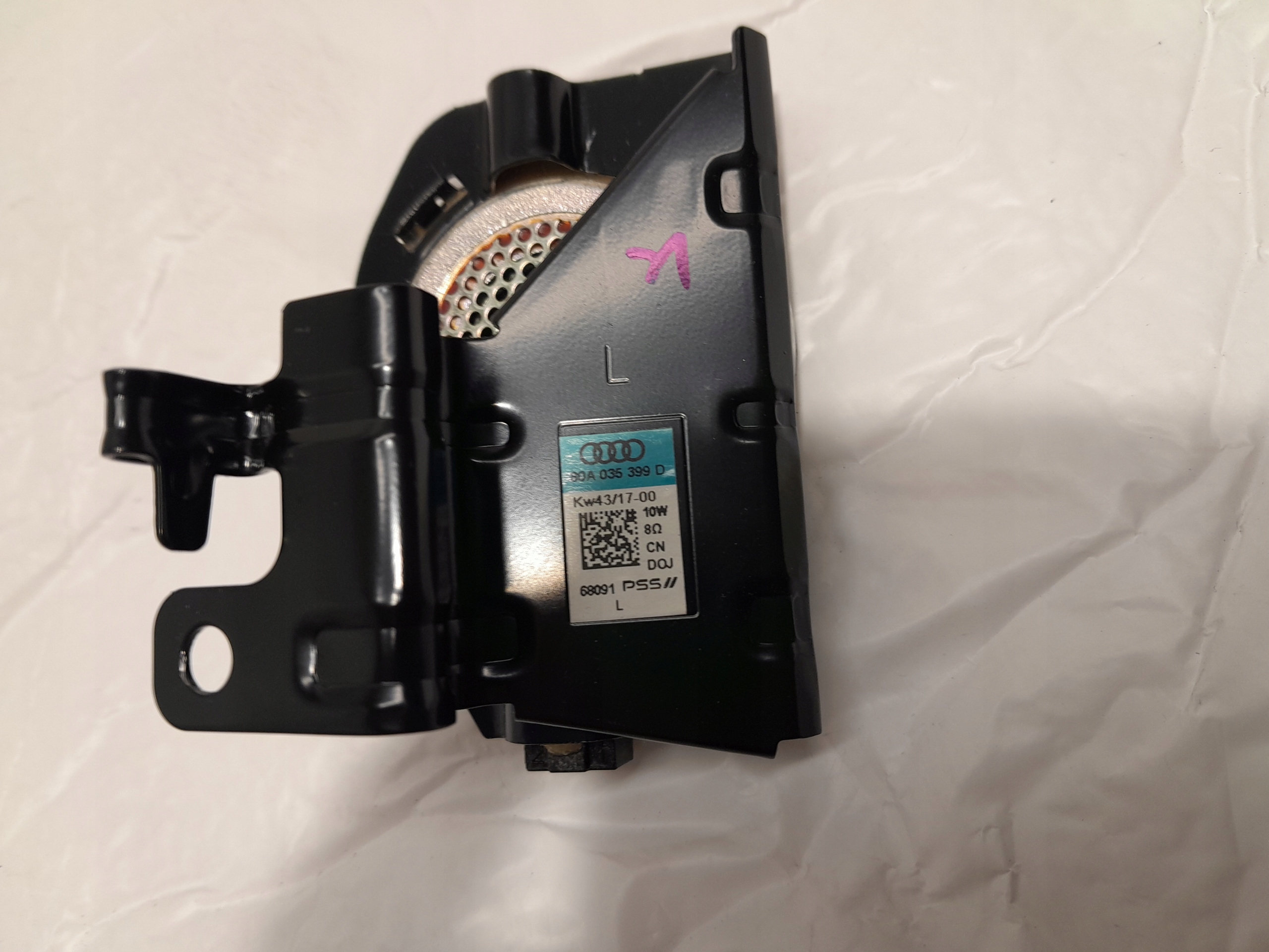 AUDI Q5 II 80A speaker pillar bang&OLUFSEN left front 80A035399D