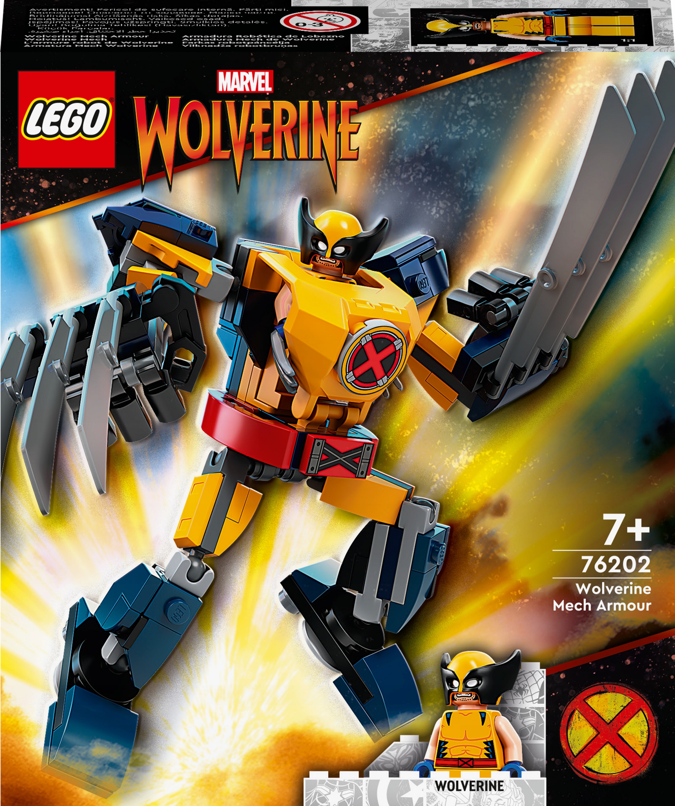 

Lego Marvel Mechaniczna zbroja Wolverine’a 76202