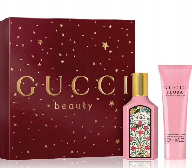 Gucci Flora Gorgeous Gardenia sada 50 ml edp 50 ml tělový balzám