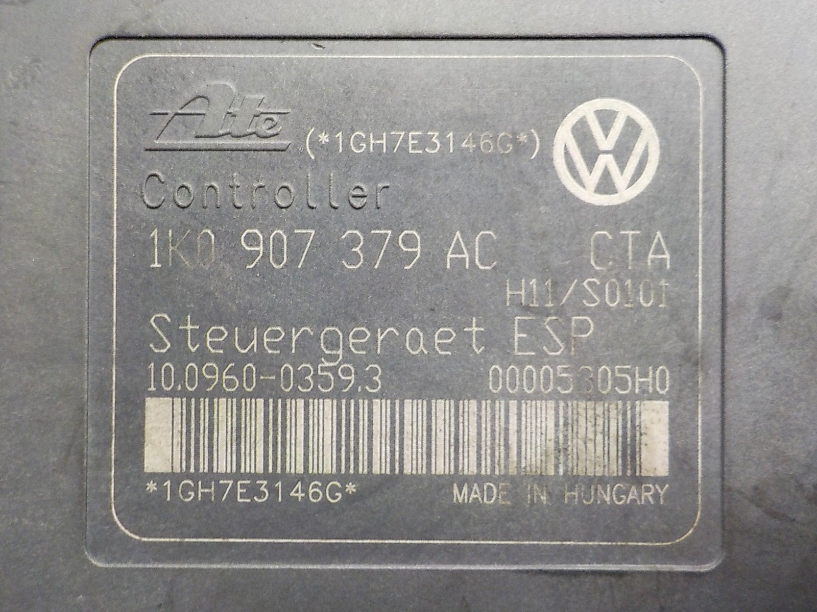 AUDI A3 II 8P Pompa ABS 1K0614517AF C2 10.0206-0241.4 1K0907379AC
