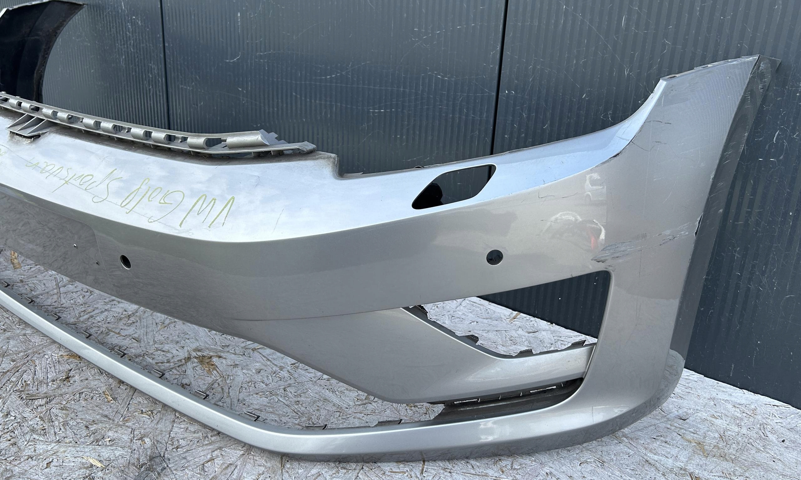 bumper front front VW GOLF VII SPORTSVAN 14- PDC washers