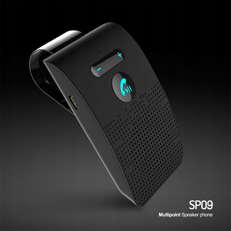 ZESTAW GŁOŚNOMÓWIĄCY DO SAMOCHODU BT 5.0 AUTOSTART SP09 Marka MBG Line