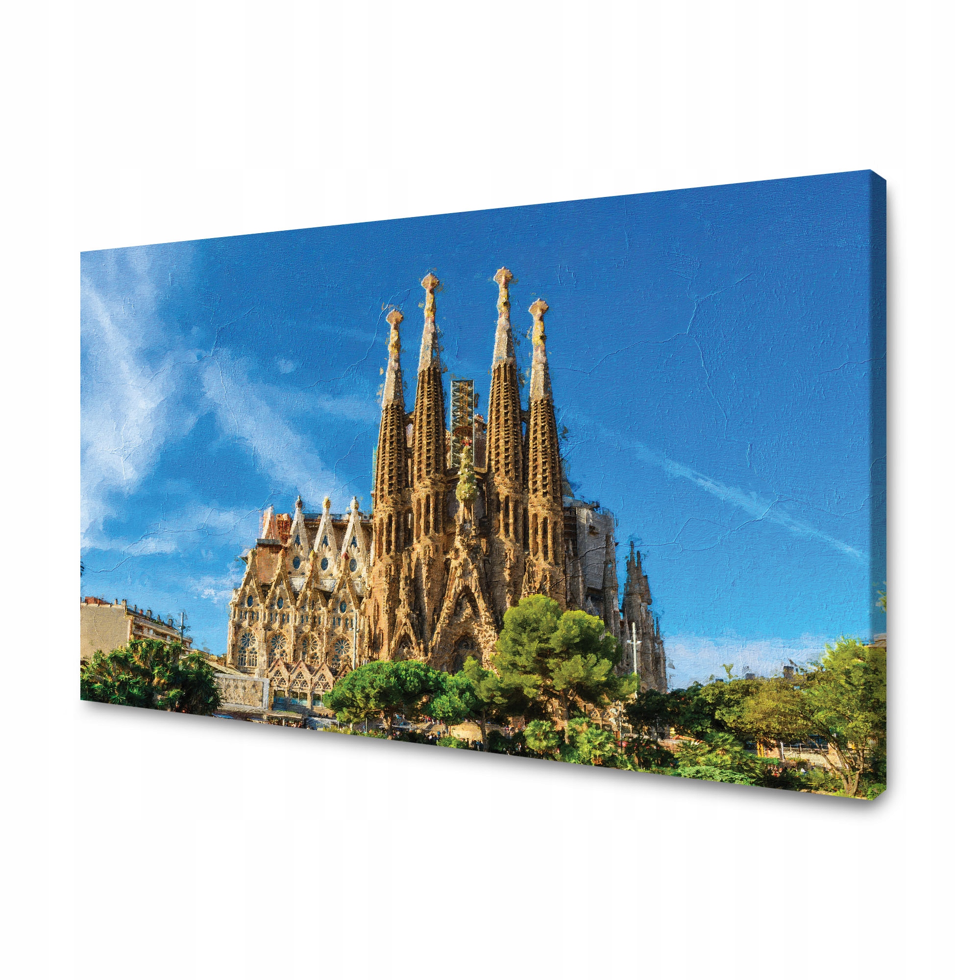 Obraz na plátně Sagrada Familia Barcelona Španělsko 90x60 cm