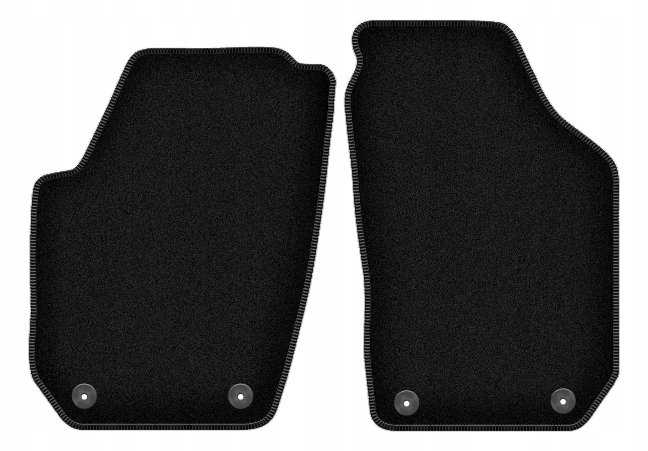 Dywaniki welurowe przednie do: Skoda Roomster kombivan (2006-2015)