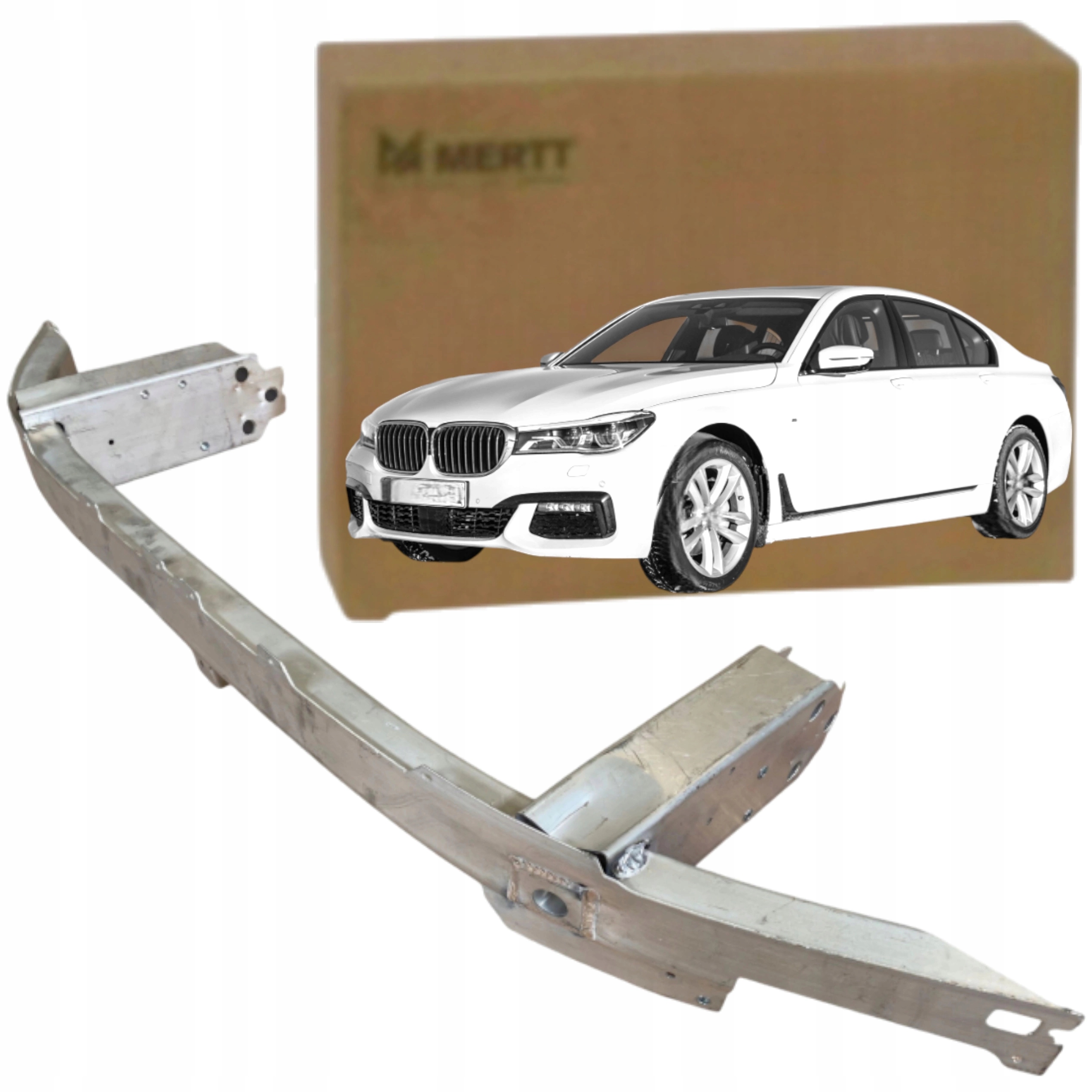 Bmw 7 G11 G12 2015+ Nosník Nárazníku přední zesílení 51117358796