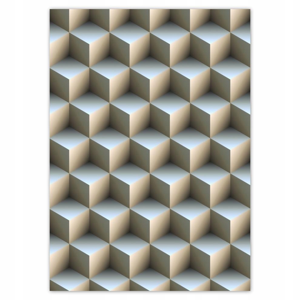

Naklejki 50x70 Kostki 3D