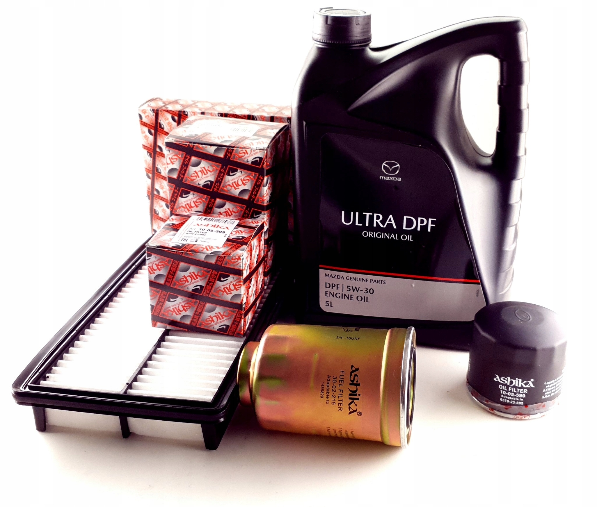 3 FILTRY +OLEJ 5W30 ULTRA DPF MAZDA GH 2.2D 2009-
