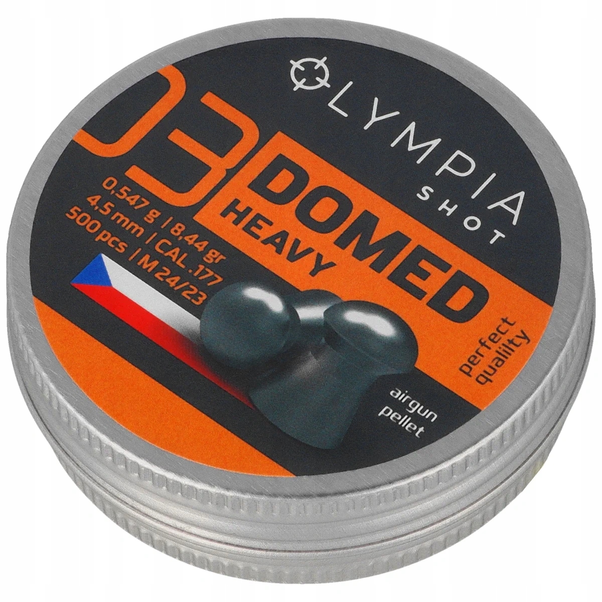 Śrut Jsb Olympia Shot Domed 4.50 mm, 0.547 g, 500 szt. (500235-500)