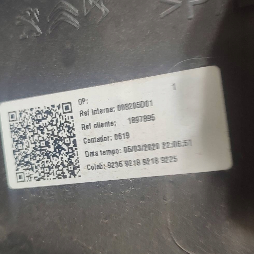 Peugeot 2008 II 2020 rear part side side / upholstery door tylnych