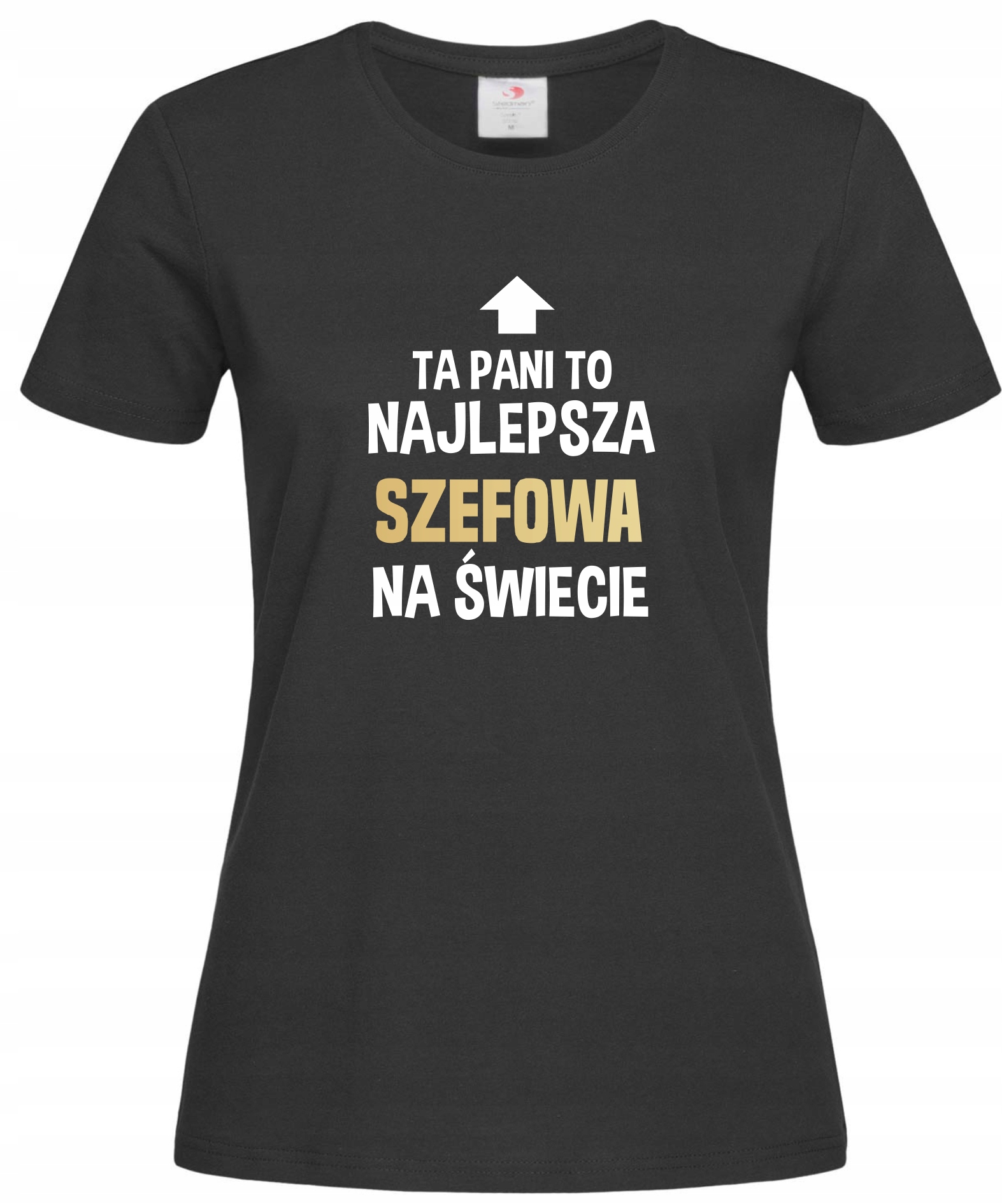 

koszulka Najlepsza Szefowa z zabawnym nadrukiem L