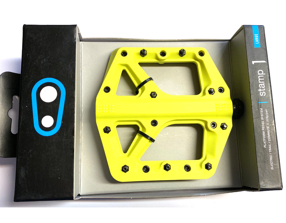 CrankBrothers Stamp 1 Splash Edition large pedały platformowe Dh En Am Bmx