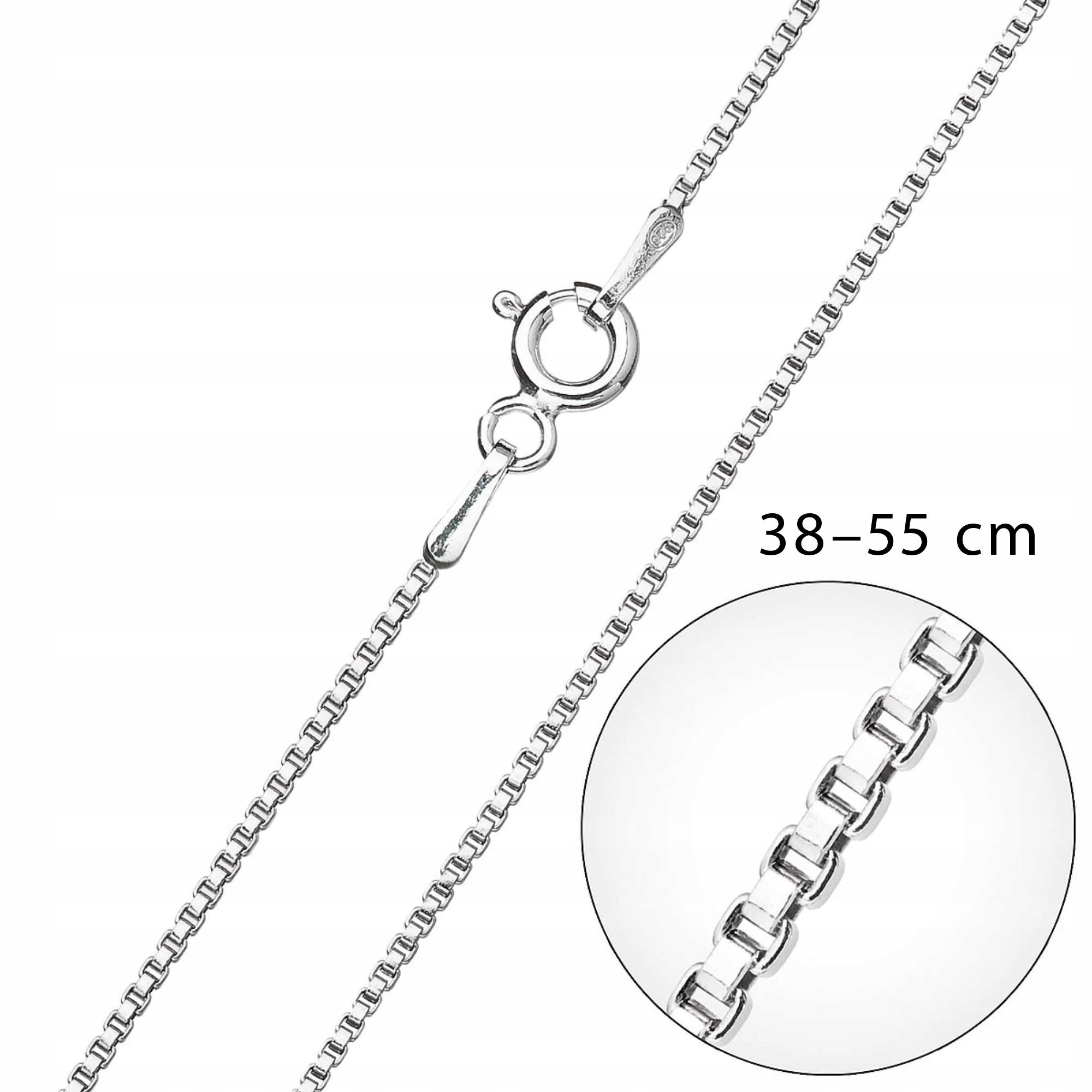 Stříbrný řetízek "kostka" 30014 32208