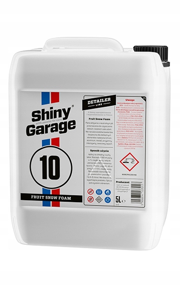 SHINY GARAGE FRUIT SNOW FOAM 5L активна піна