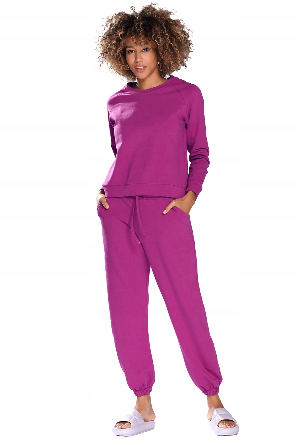 Teplákovka homewear Dkaren Venezia růžový L