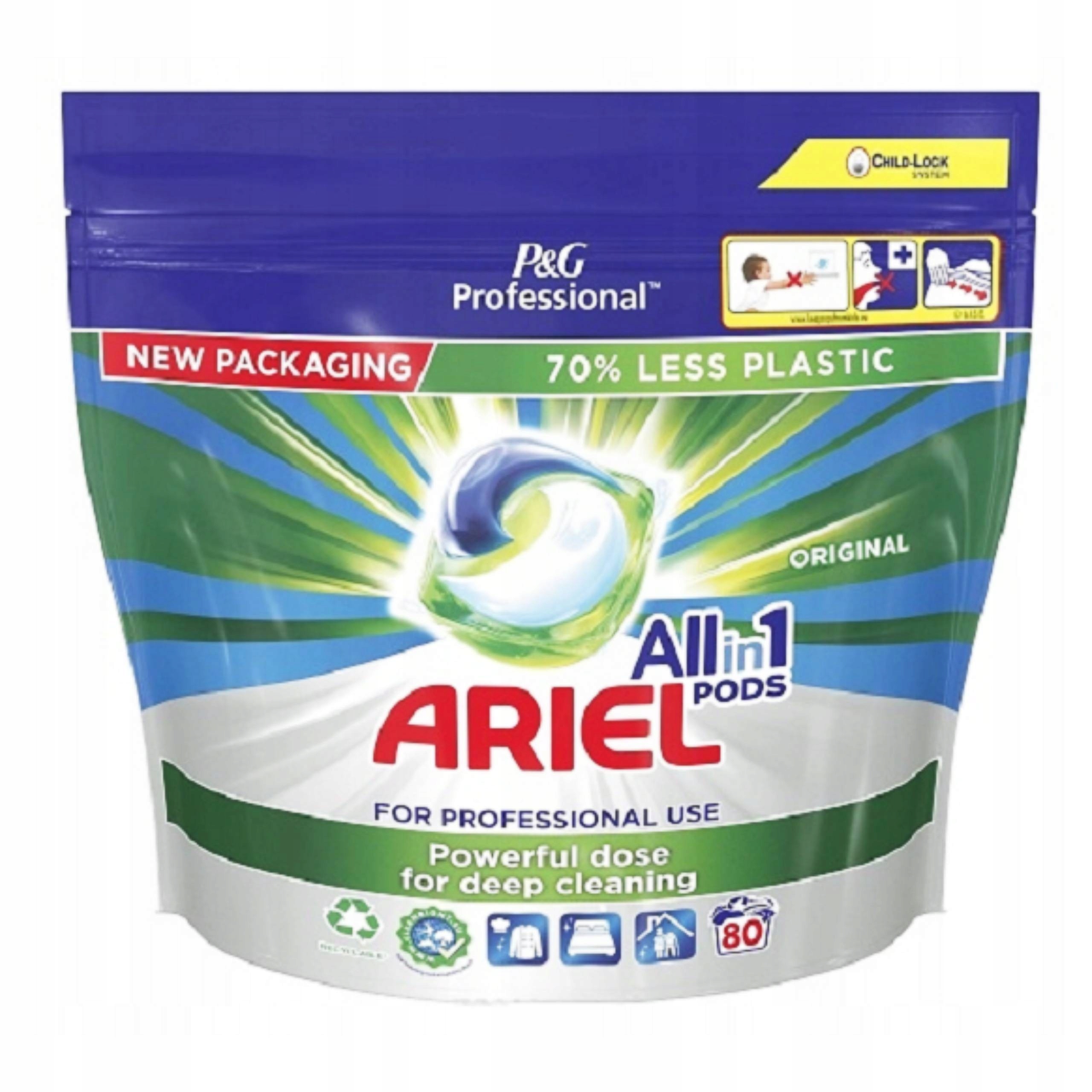 

Ariel Kapsułki do prania Regular 80 sztuk