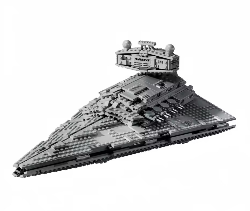 1555 elementów Battle Imperial Star Destroyer Zestaw Klocków z 7 Figurkami