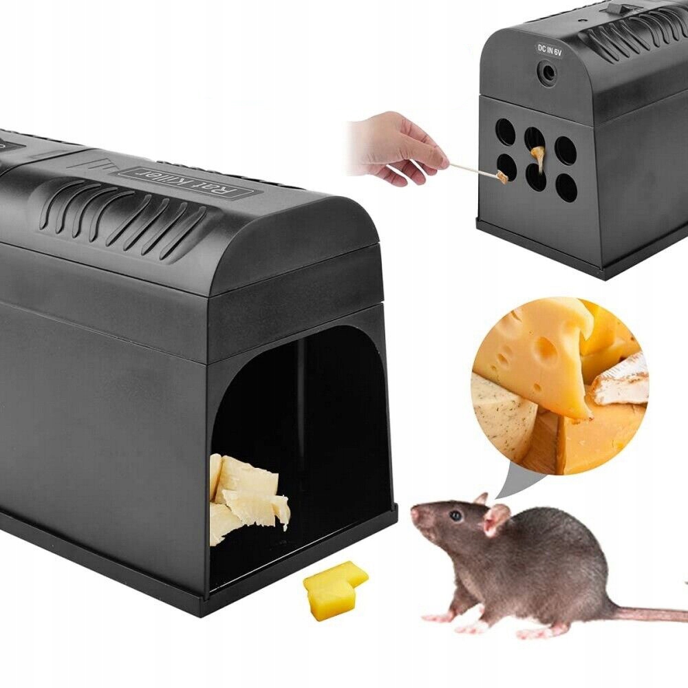 Elektronická Past Na Vysokonapěťový Proud Potkanů, Bezpečná A Výkonná