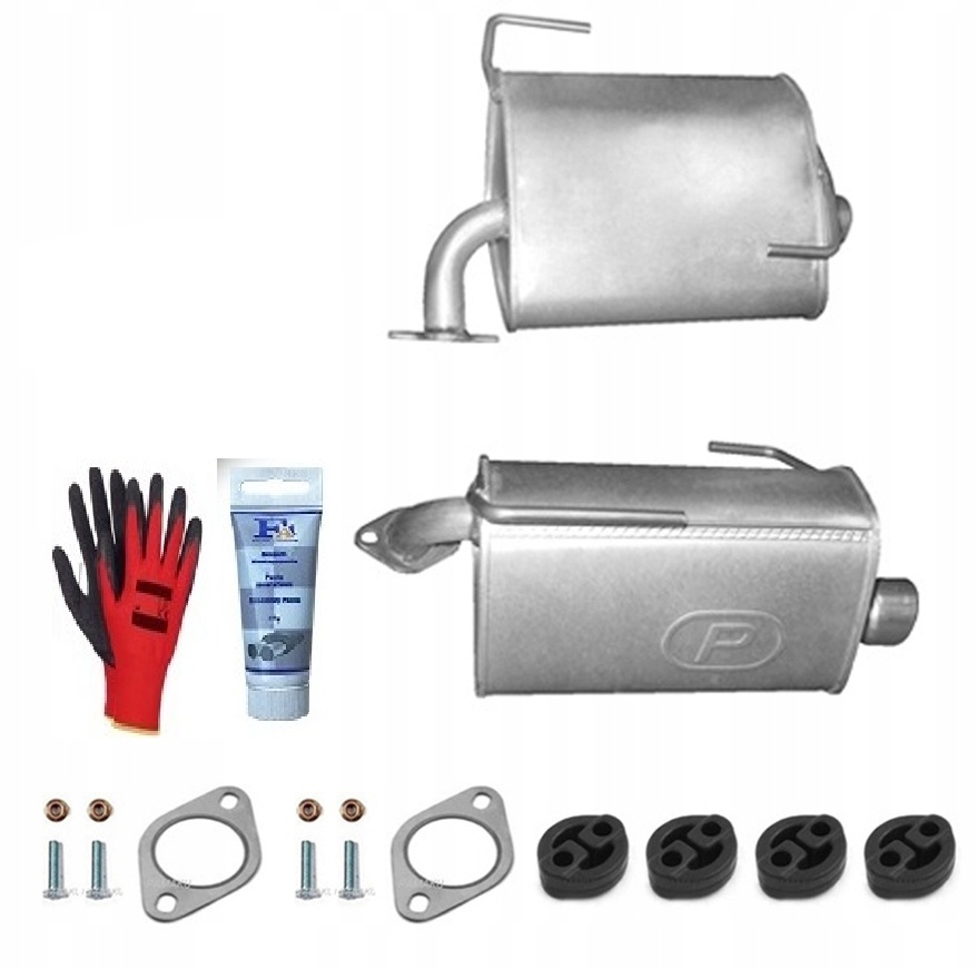 Subaru Forester 2.0 2.0D 2.5 Koncové Tlumiče Levý Pravý +bonus