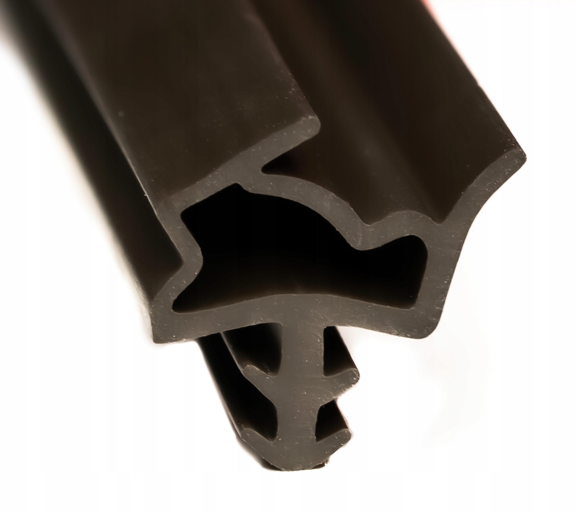 USZCZELKA DO PROGU DREWNIANEGO ALUMINIOWEGO BRĄZ Długość 100 cm