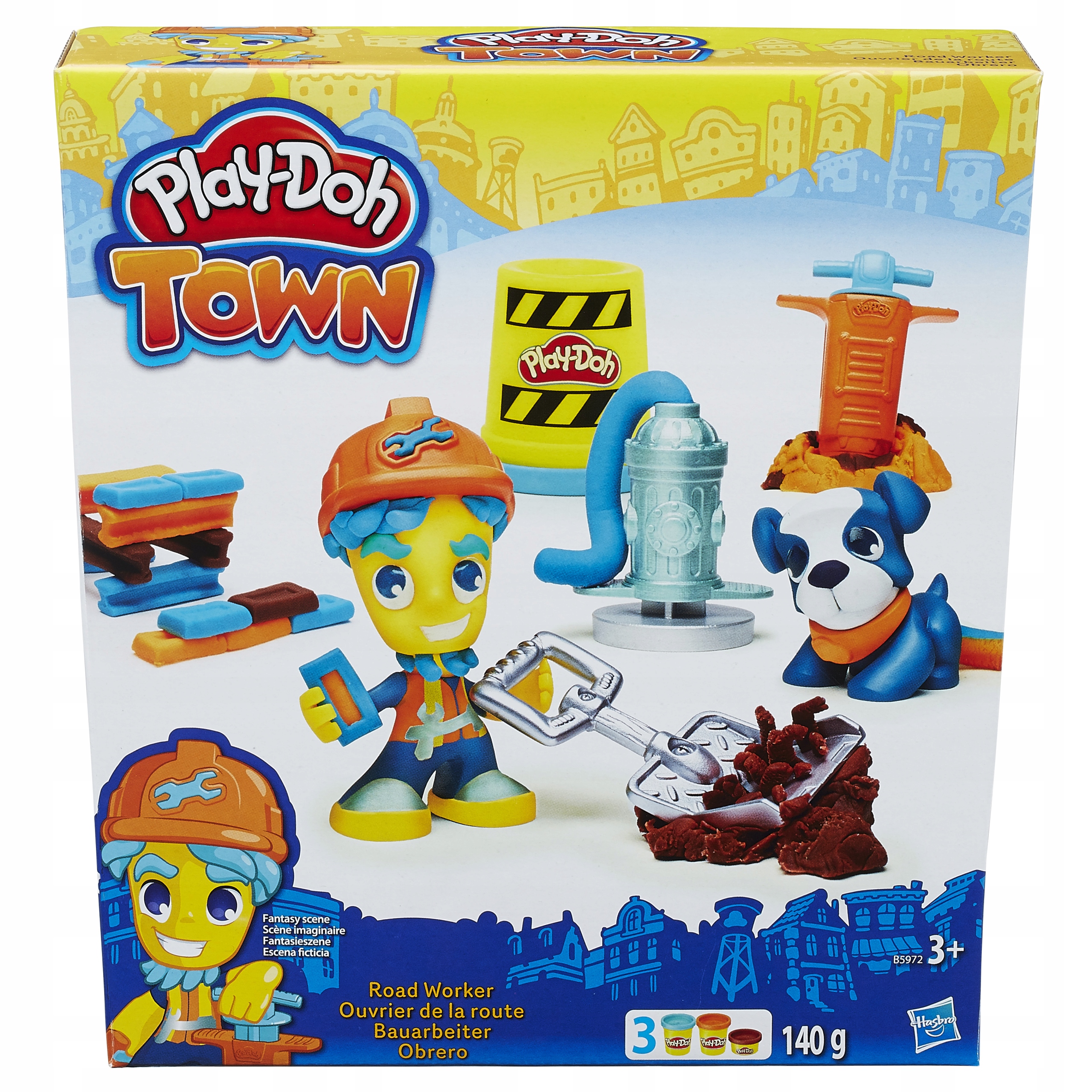 

Play-Doh Town Road Worker Pracownik Drogowy