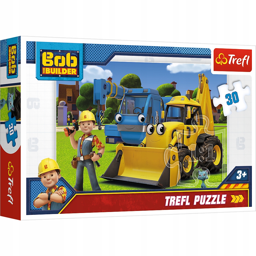 

Puzzle 30 El Bob Budowniczy, Trefl 18214