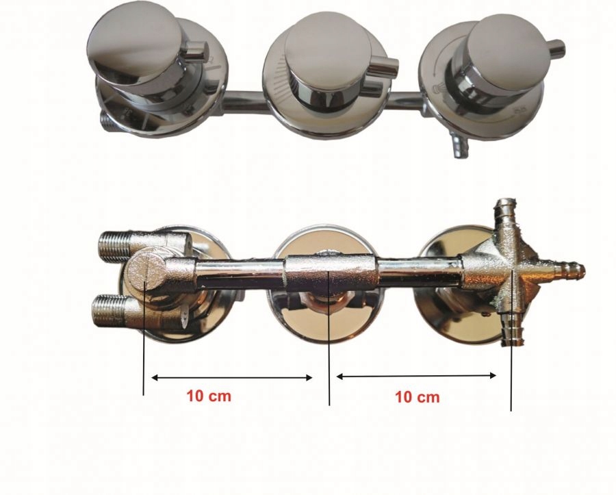 3FBS Batéria S Termostatom A Rozdeľovačom Na 3 Funkcie Pre Kabíny A Panely