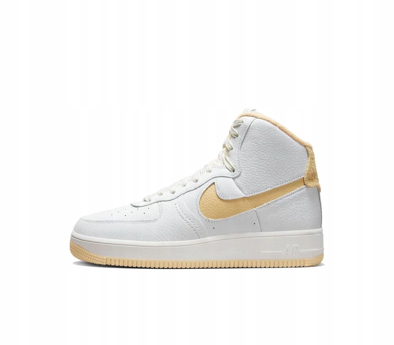 Dámské boty Nike Air Force 1 High Sculpt 'Pale Vanilla' Bílé Žluté 36.5EU