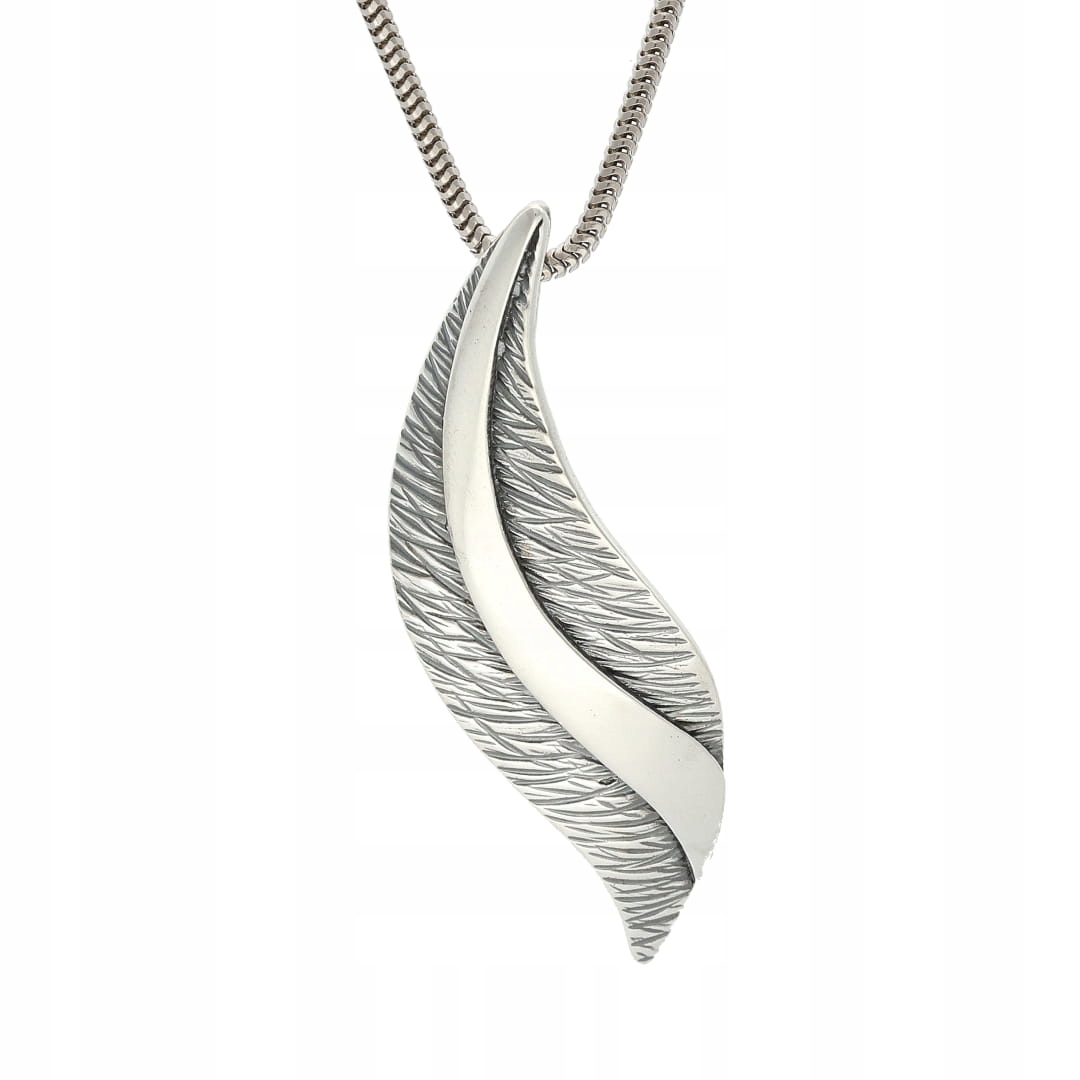 Visačka list stříbro oxidovaná