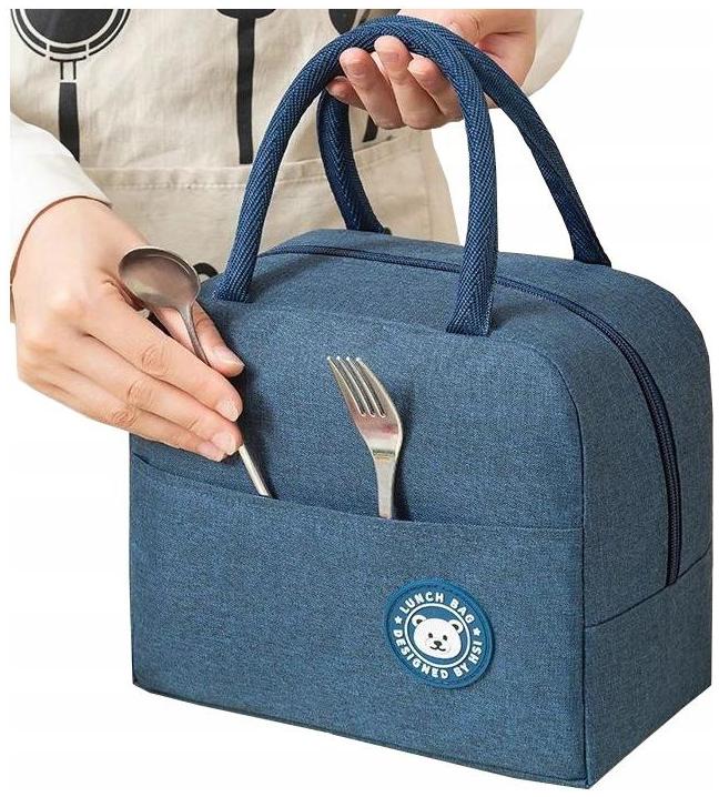 Torba termiczna LUNCH BOX na jedzenie Śniadaniowa