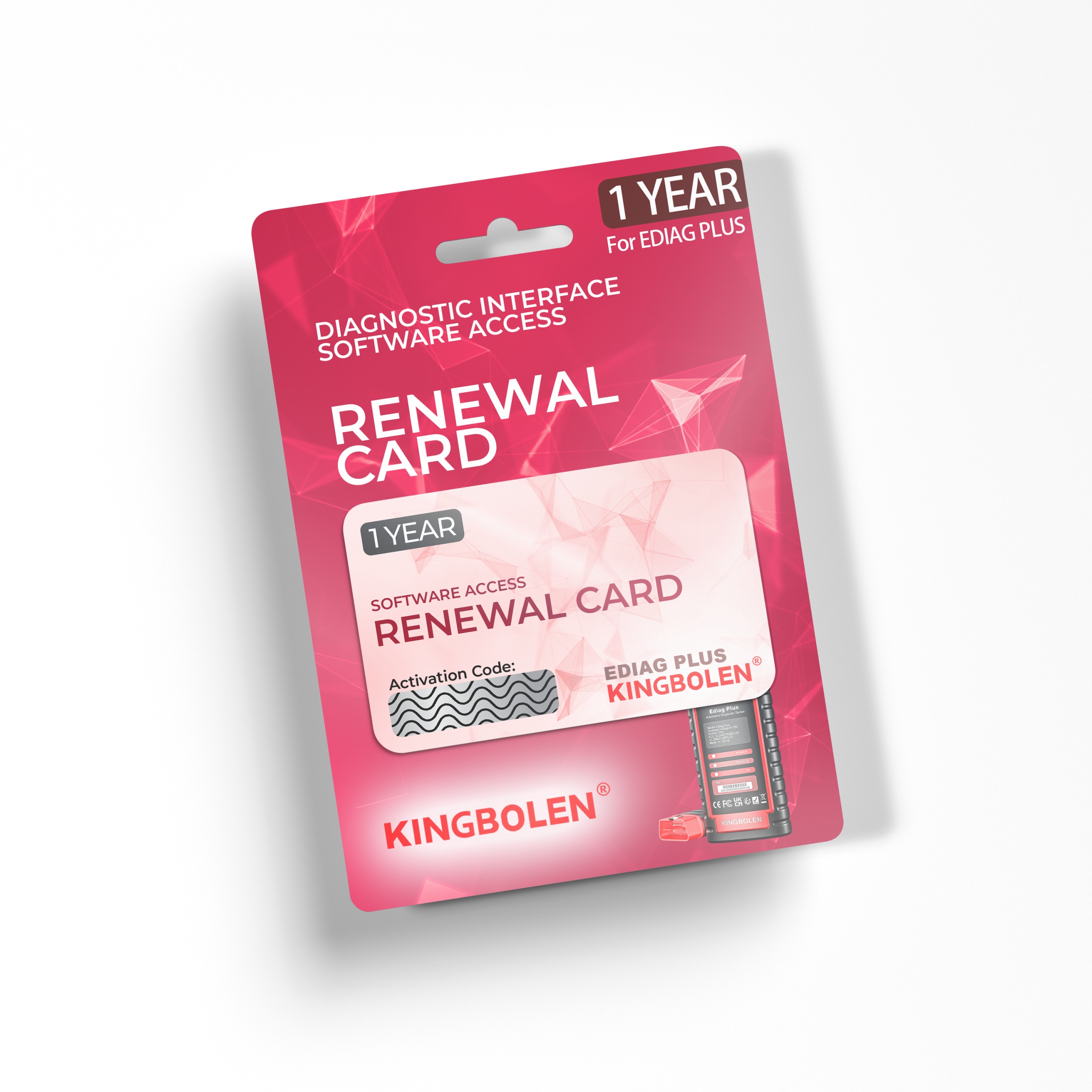 Obnovení Přístupu K Softwaru Kód Přístupové Karty Na 1 Rok Thinkcar Ediag Plus