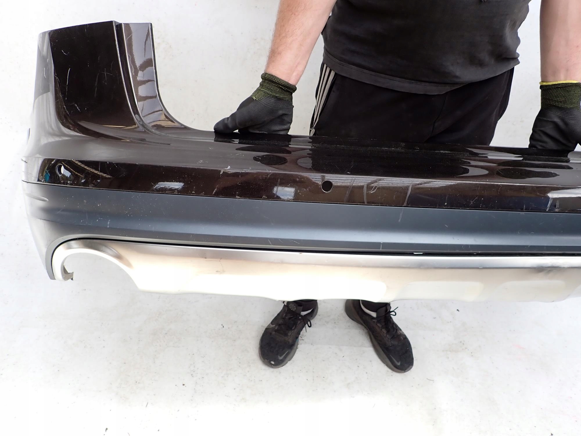 AUDI A6 C7 4G ALLROAD 12-14 bumper rear part rear 4XPDC