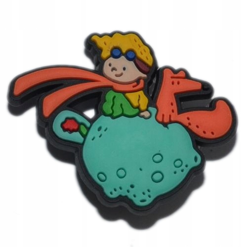 

Pozostałe - Przypinka - Mały książę lis róża 4141