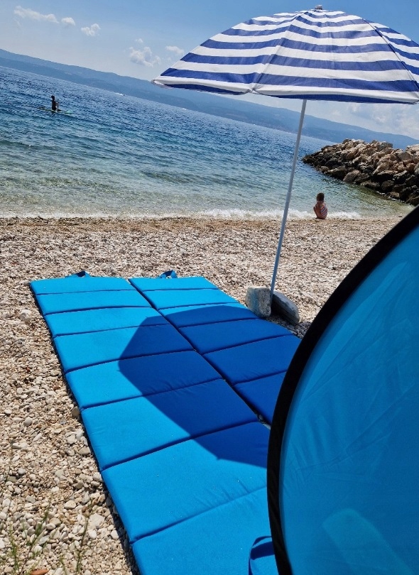 MATA PLAŻOWA GRUBA 3 CM SUPER NA KAMIENISTE PLAŻE Model PLAŻA