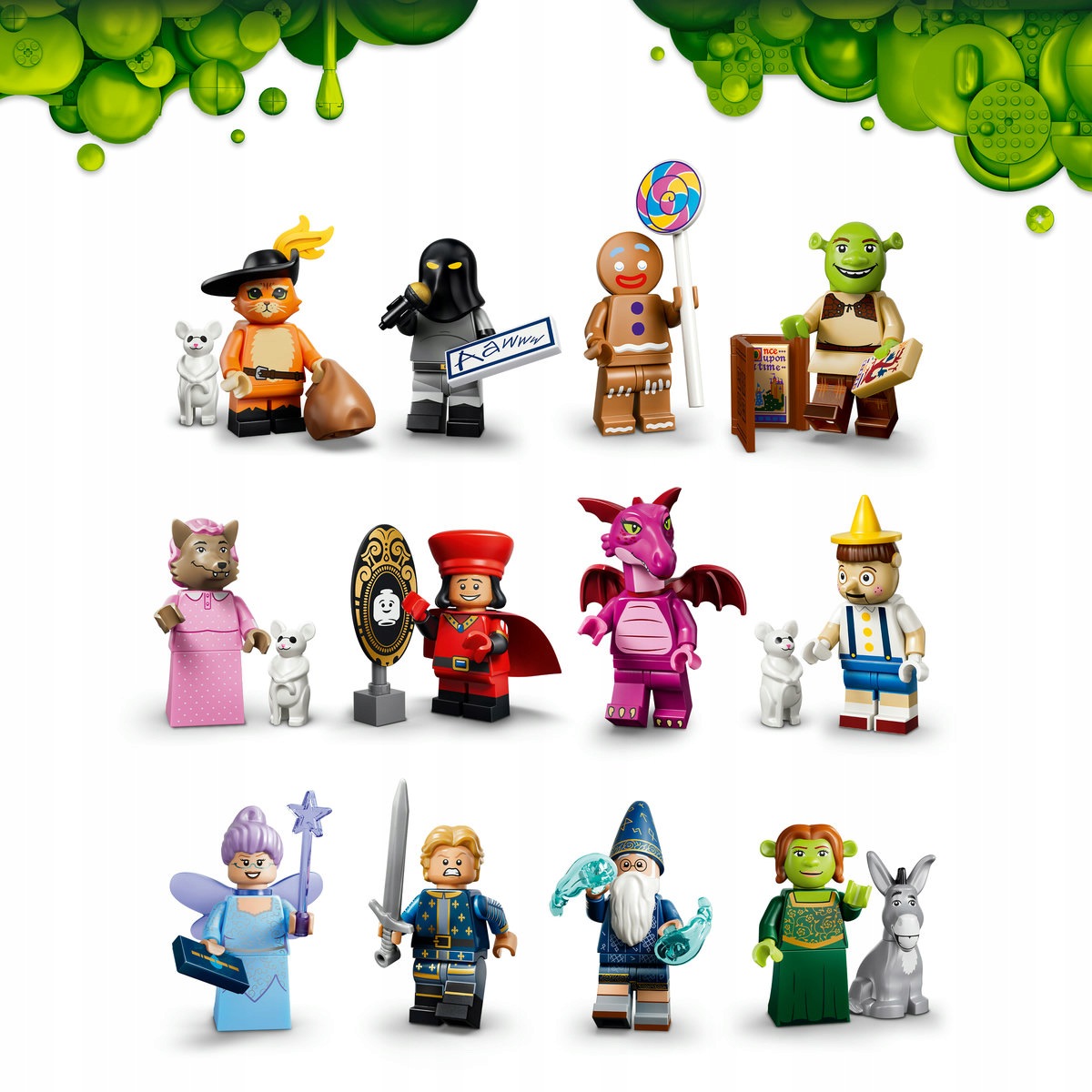 Lego Minifigures 71053 Série Shrek Komplet 12 kusů