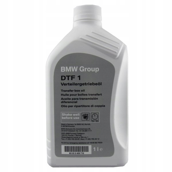 

Olej Do Reduktora Bmw DTF1 Dtf 1 Oryginał