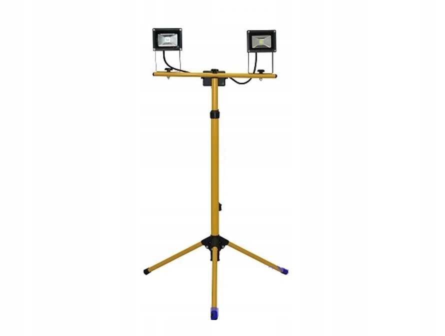 NAŚWIETLACZ LED 2x10W NA STATYWIE HALOGEN LAMPA