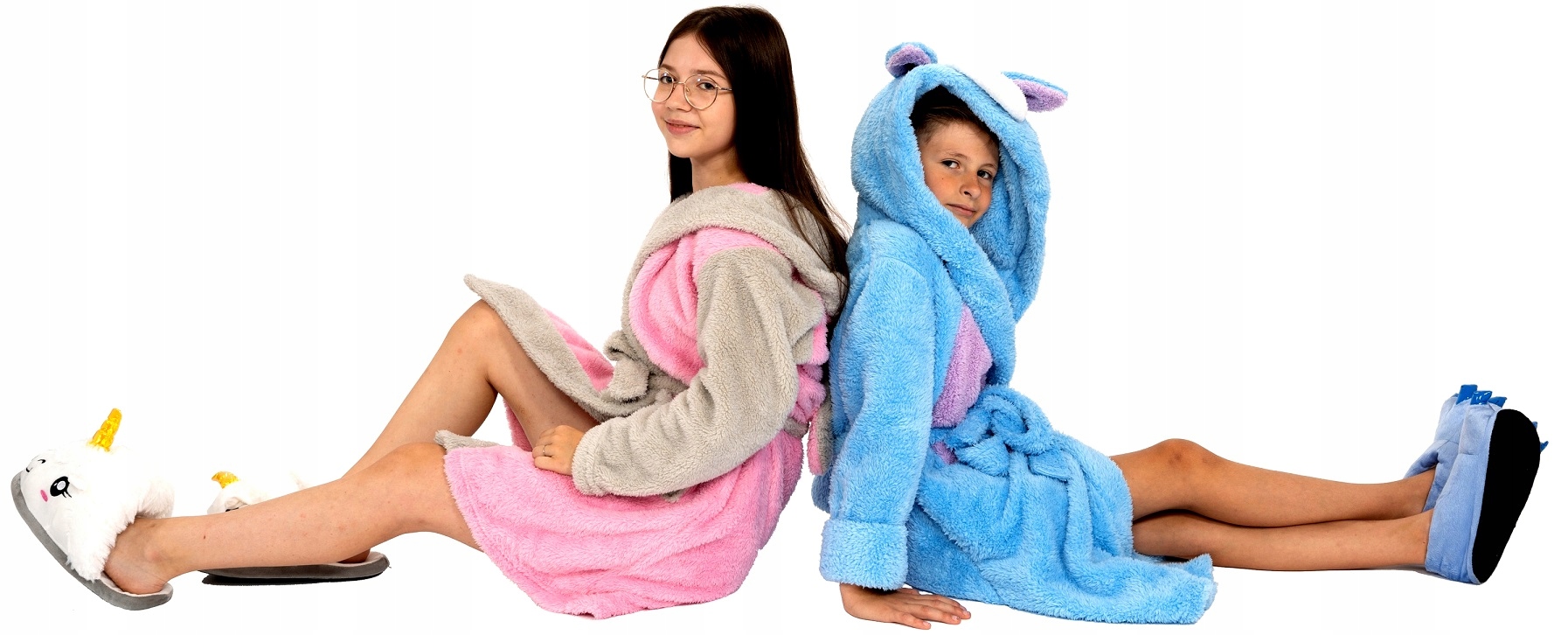 SZLAFROK DZIECIĘCY MYSZKA PLUSZOWY 122 - 140 R2 Rękaw długi rękaw