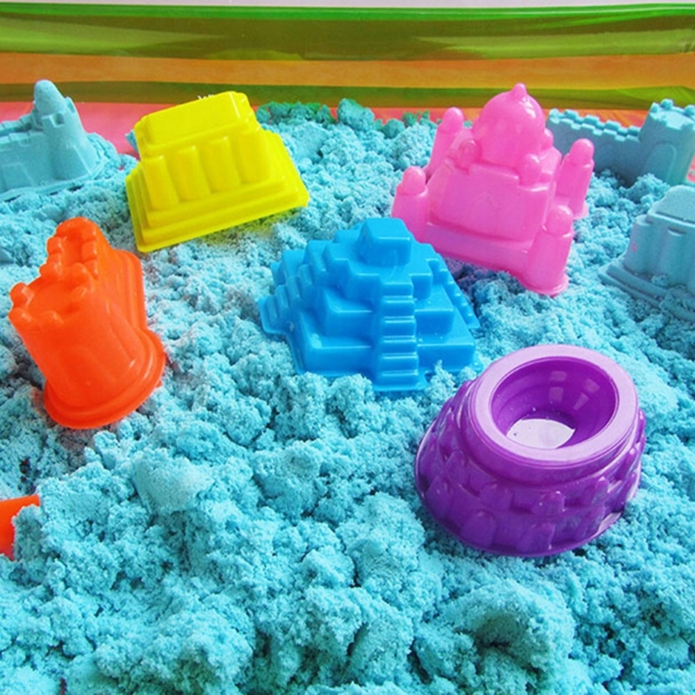 PIASEK KINETYCZNY 3kg + BASEN FOREMKI ŁOPATKA POMPKA PIASKOWNICA ZESTAW XL Marka inna